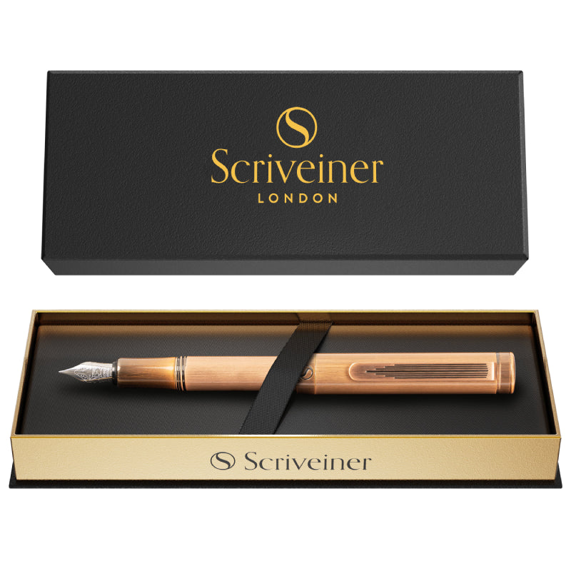 Stylo plume Scriveiner Pocket Pen cuivre - Pointe moyenne
