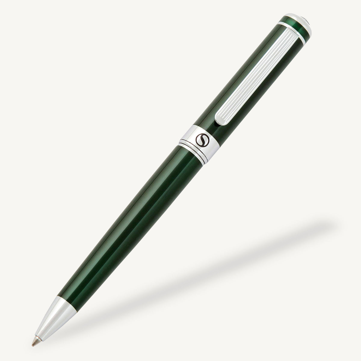Stylo bille Scriveiner Classic vert British Racing