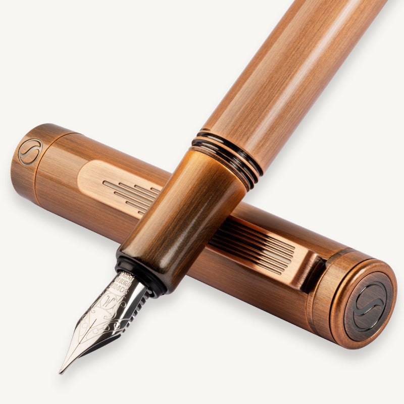Stylo plume Scriveiner Pocket Pen cuivre - Pointe moyenne