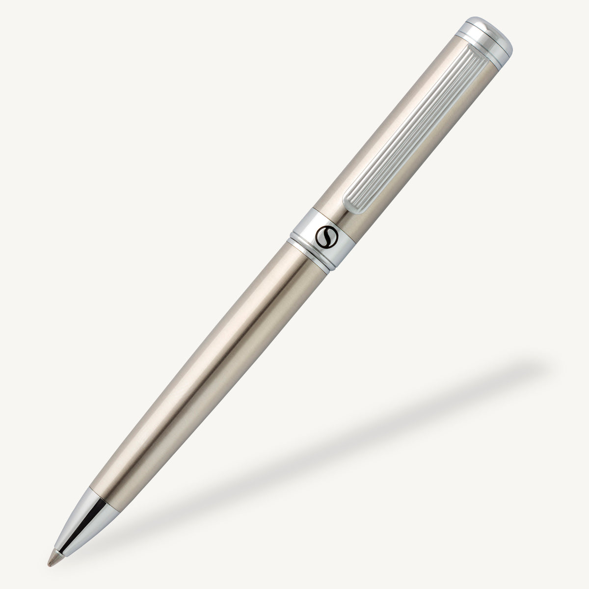 Stylo bille Scriveiner Classic acier inoxydable