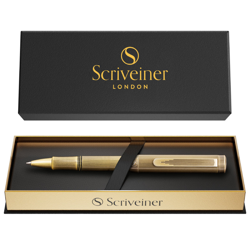 Scriveiner Zakpen Bronzen Rollerball Pen