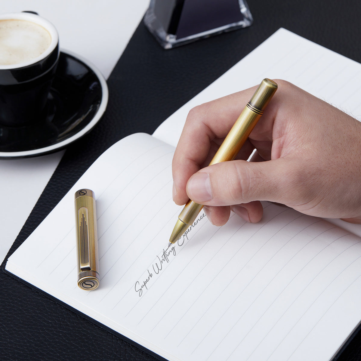 Scriveiner Zakpen Bronzen Rollerball Pen