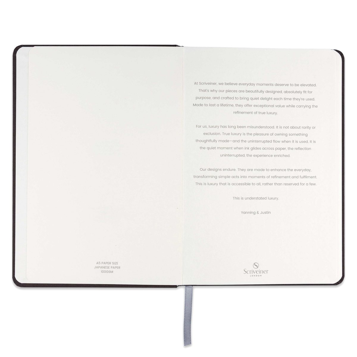 Scriveiner Hard Cover Dotted Notebook