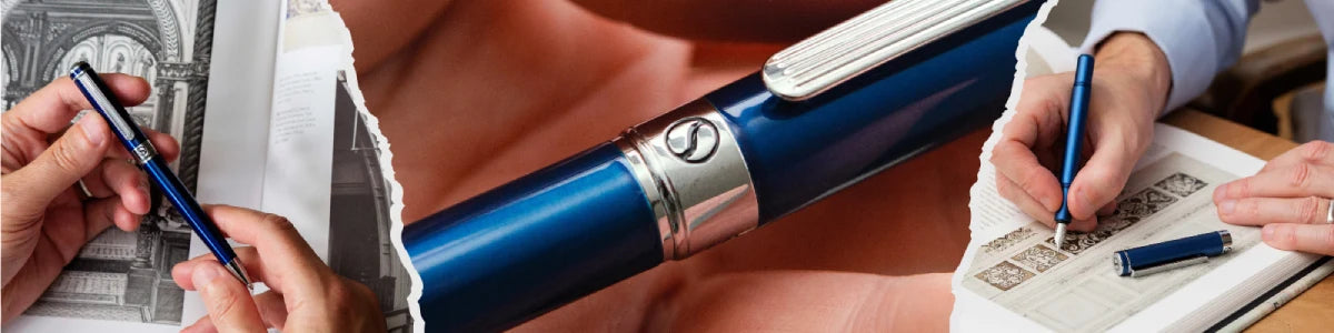 A Blue Pen: Design, Material, and the Appeal of a Blue Pen Body