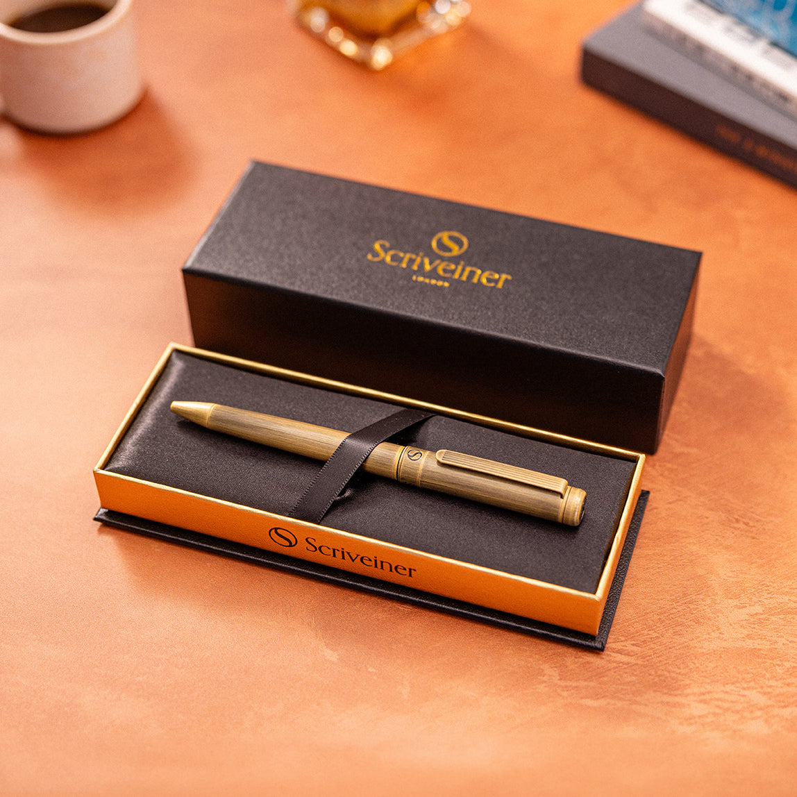 Scriveiner Classic Bronze Ballpoint Pen