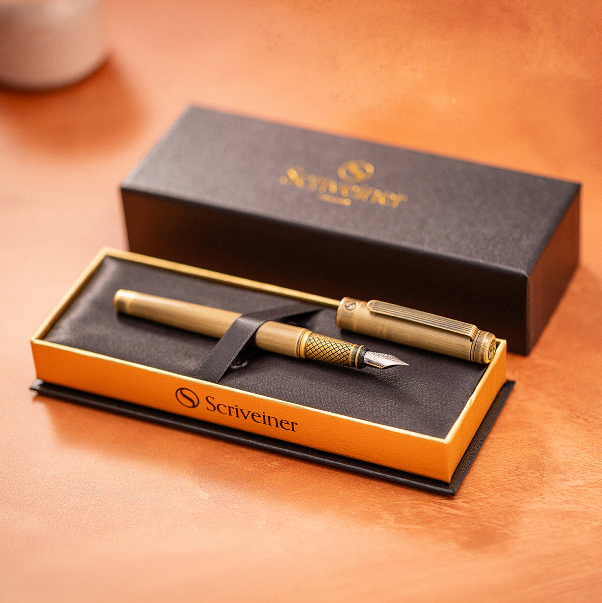 Scriveiner Classic Bronze Fountain Pen – Fine