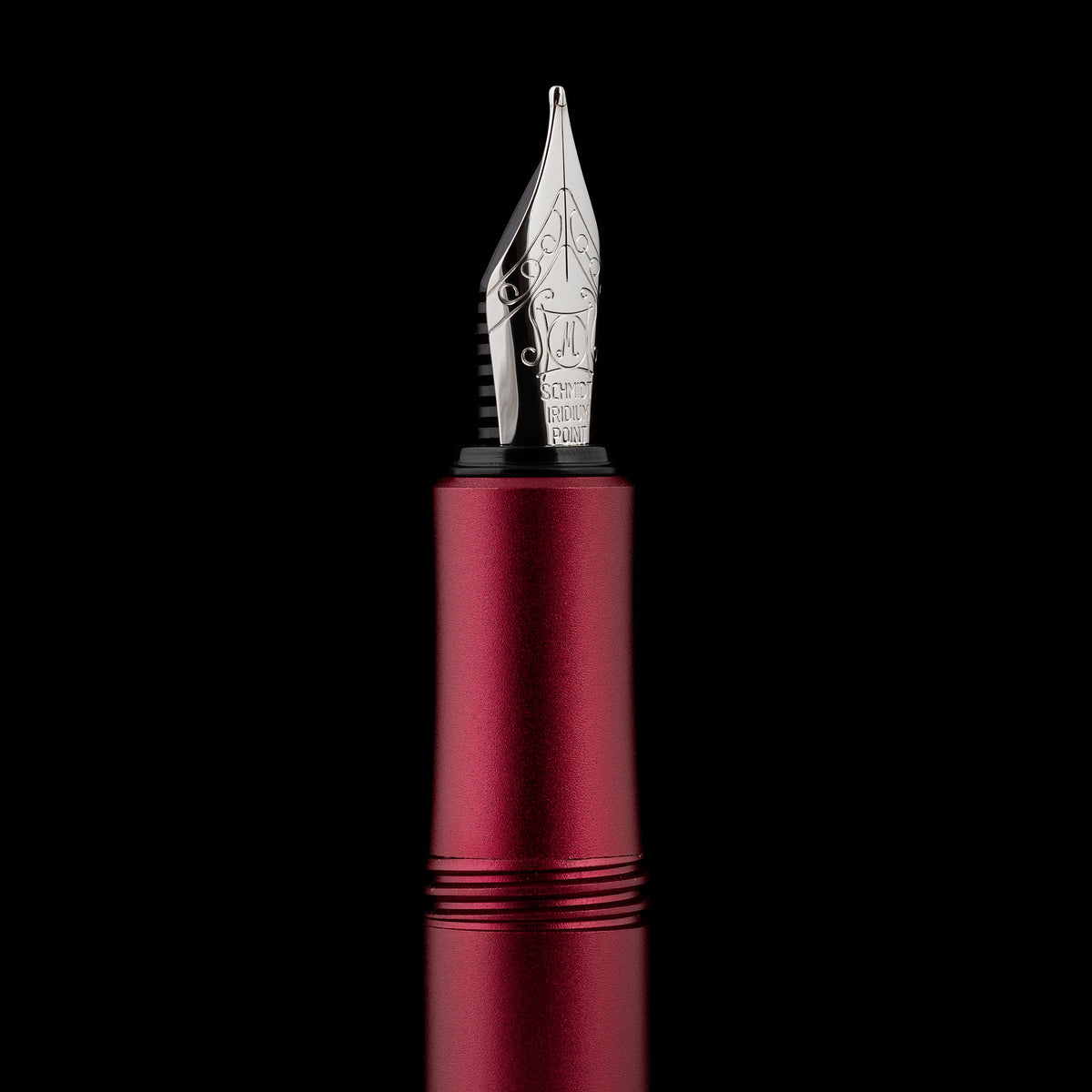 Pluma estilográfica Scriveiner Pocket Pen Rojo mate - Punta media